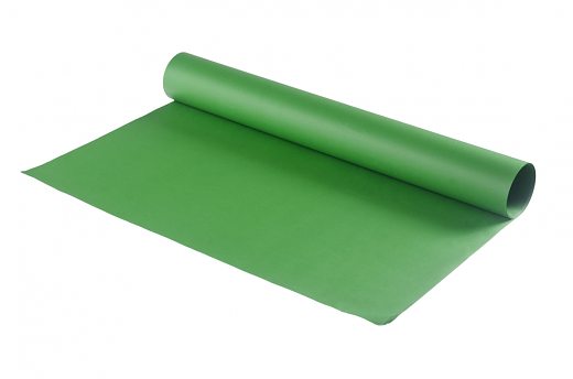 Зелёная шелковистая бумага премиум класса.
